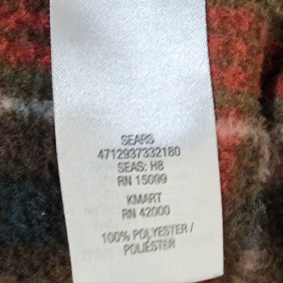 Laura Scott Plaid Zip-up Vest Women's Size XL - Picture 8 of 8